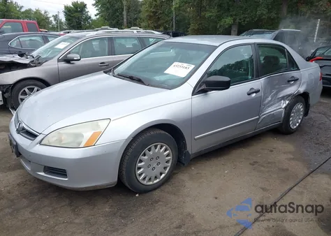 2006 Honda Accord 2.4 Vp из США, поврежденный, VIN 1HGCM56166A118766
